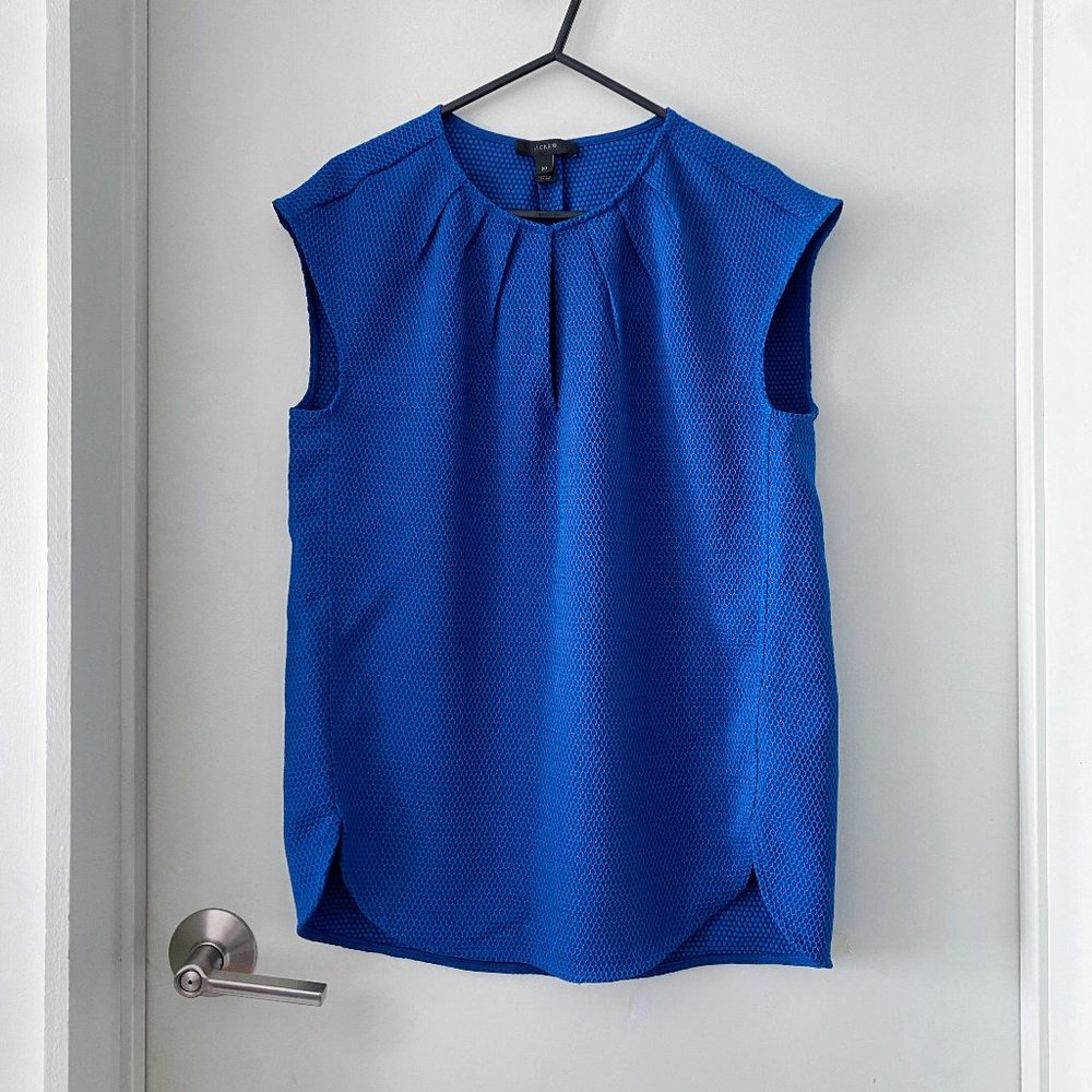 J.Crew Sleeveless Blouse (runs large)